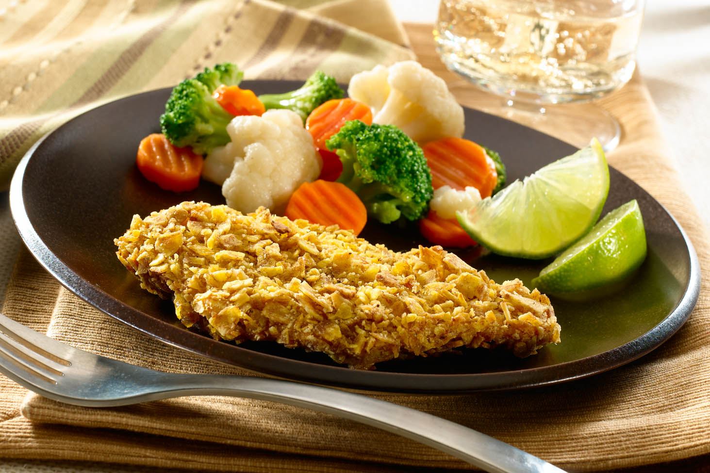 Crunchy Plantain-Crusted Chicken