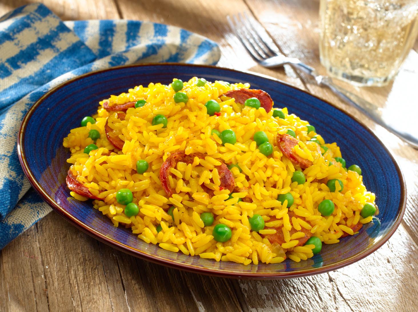 Yellow Rice with Chorizo