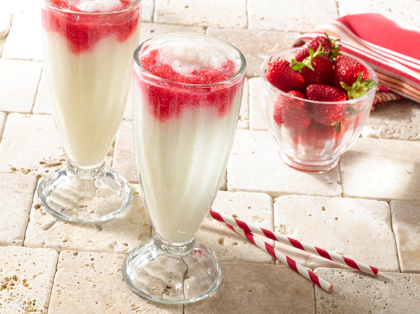 Red and White Soursop Shakes