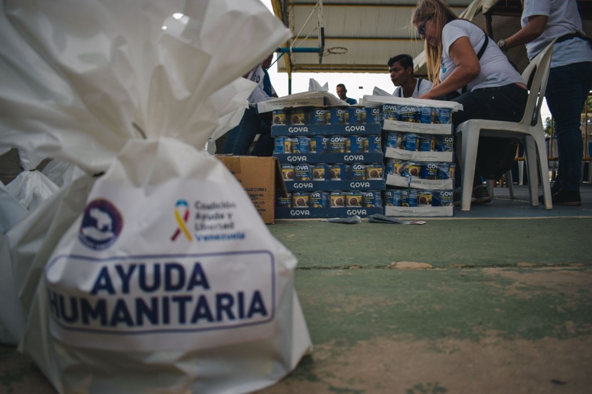Press Release: GOYA DONATES 180,000 POUNDS OF FOOD  TO THE PEOPLE OF VENEZUELA 