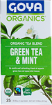 Organic Herbal Tea Blend – Green Tea & Mint