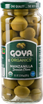 Organic Manzanilla Spanish Olives