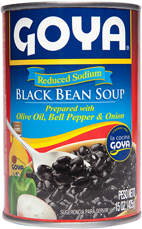 Reduced Sodium Black Bean Soup