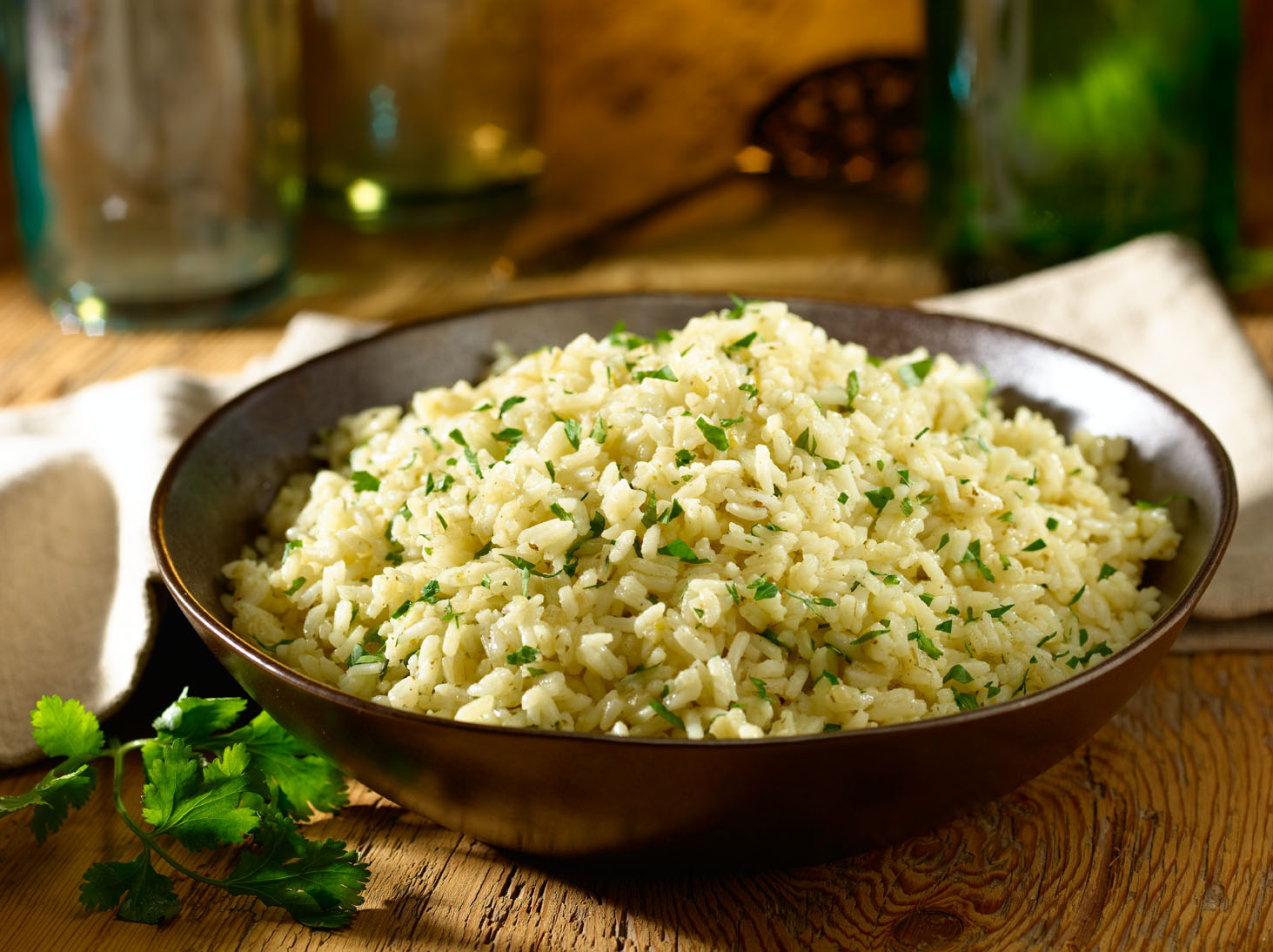 Main Dishes: Cilantro Rice