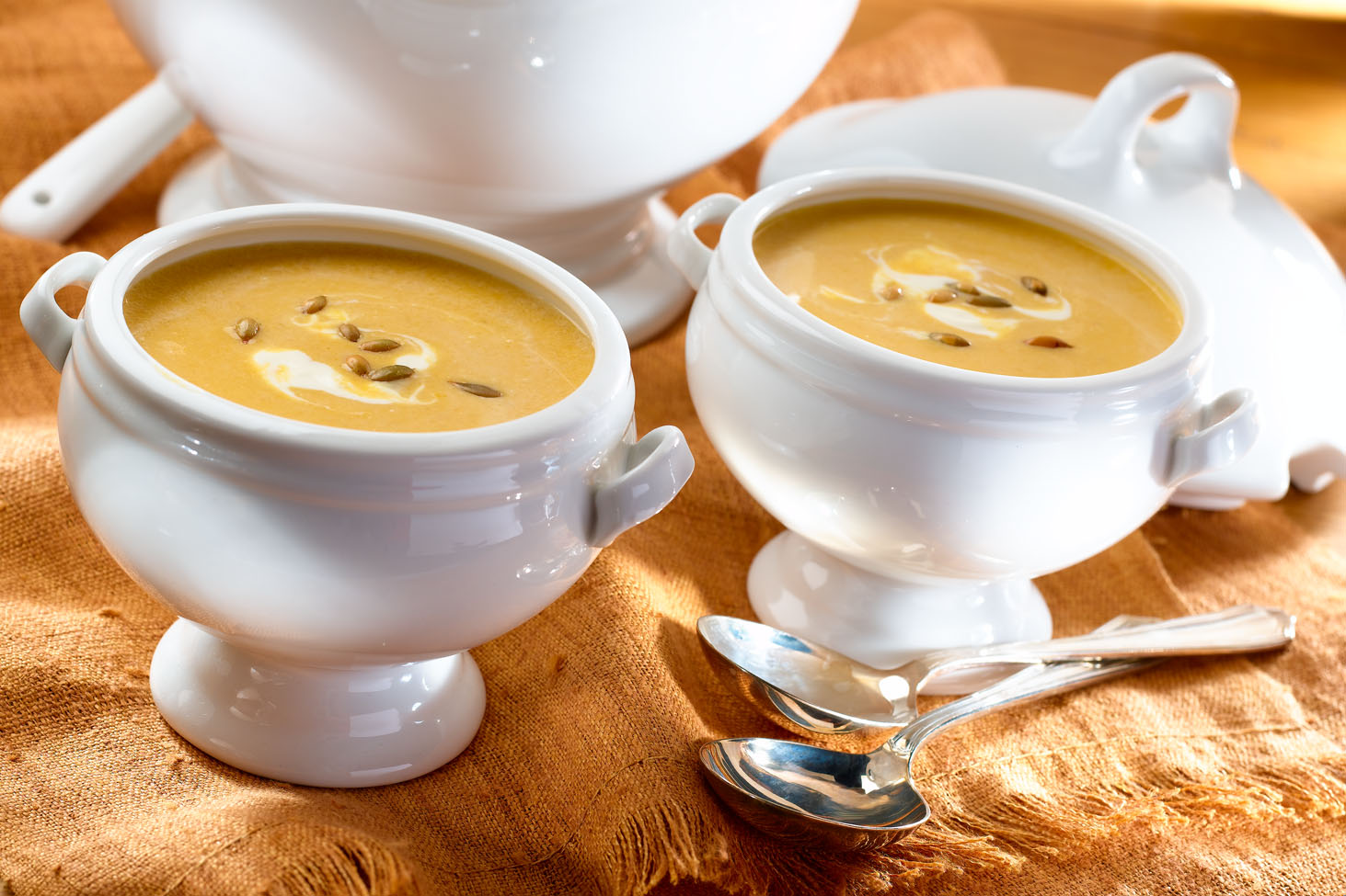 Side Dishes: Creamy Pumpkin Soup