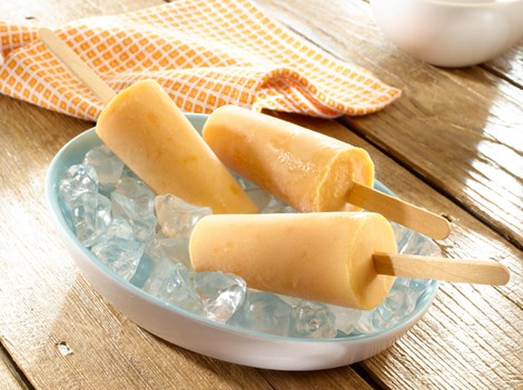 Peaches and Cream Ice Pops - Recipes | Goya Foods