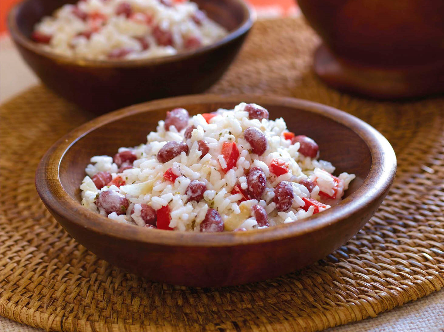 Guatemalan Rice & Beans with Coconut Milk