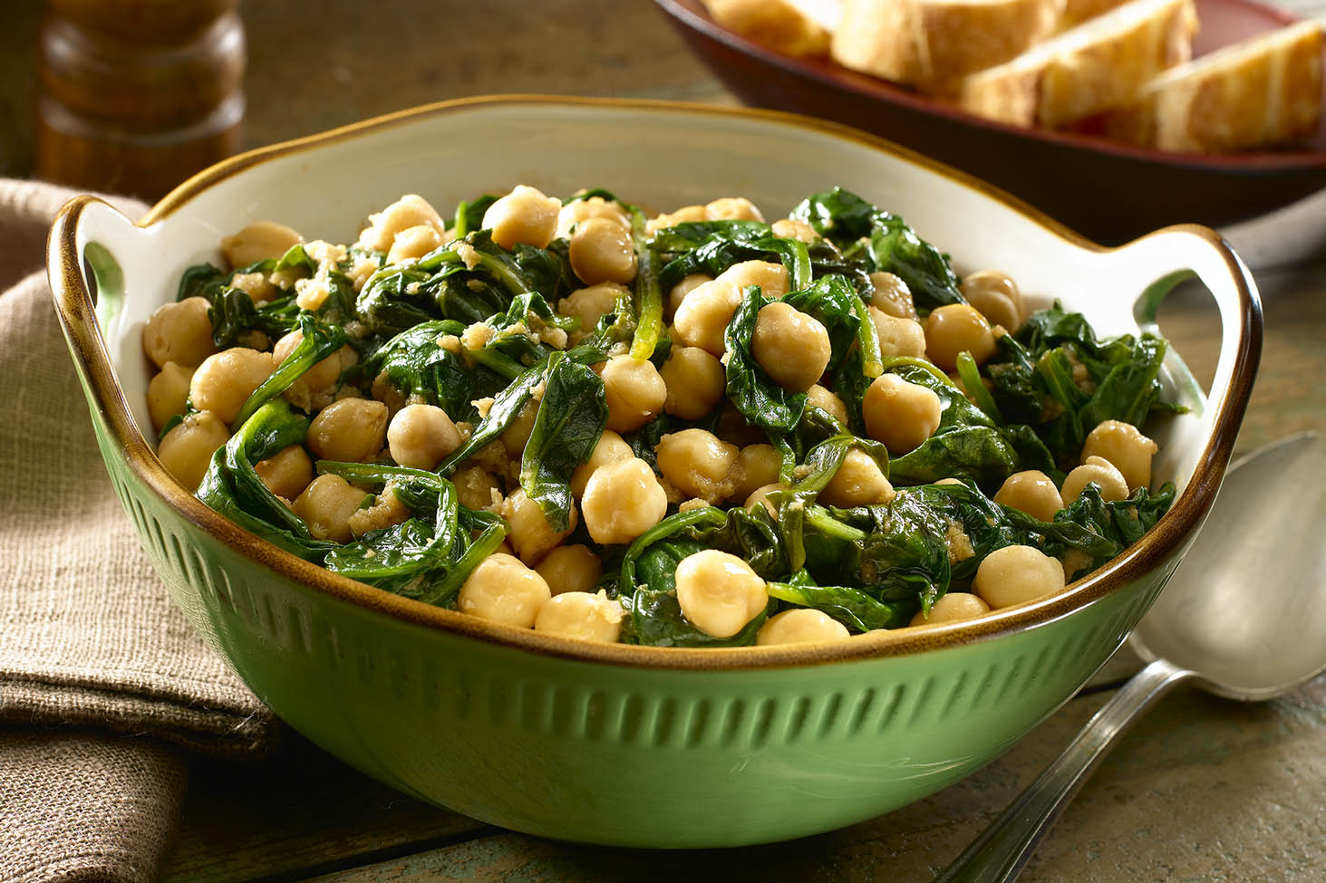 Spanish Chickpeas with Spinach