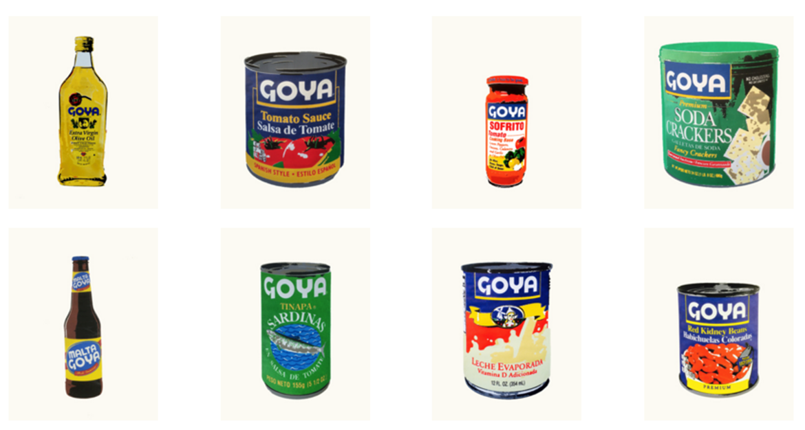Press Release:  ¡Goya celebra con arte pop! Colaboración especial con el artista neoyorquino Dave Ortiz para celebrar el 80 aniversario de Goya Foods