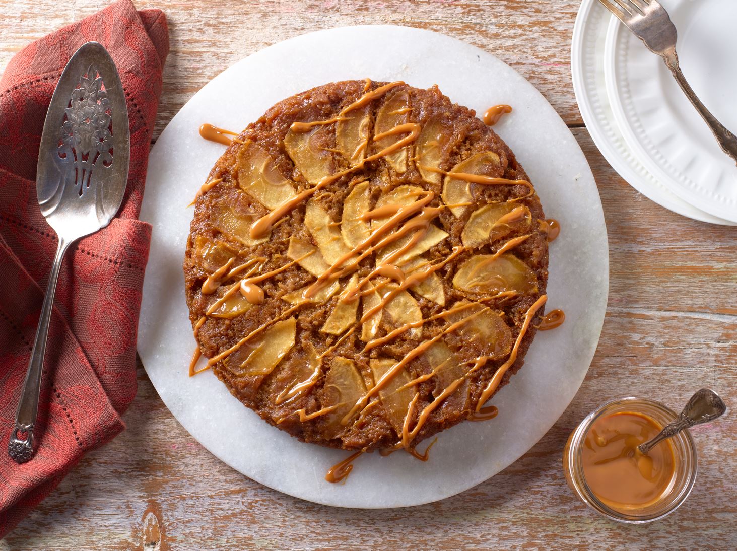 Mexican Upside-Down Apple Cake