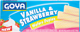 Vanilla & Strawberry Wafers Duplex