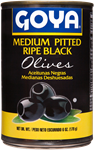 Medium Pitted Ripe Black Olives