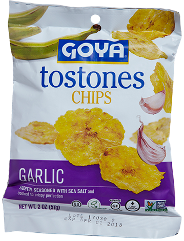 Chips de Tostones – Ajo