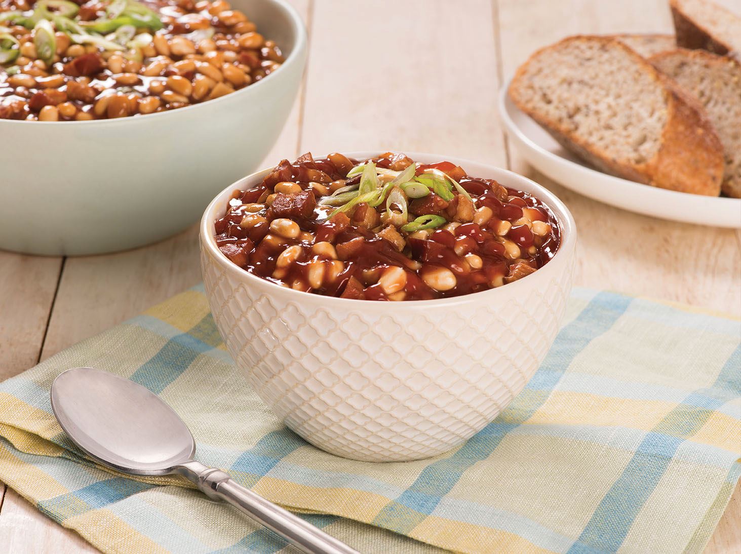 Chipotle Baked Beans with Pancetta