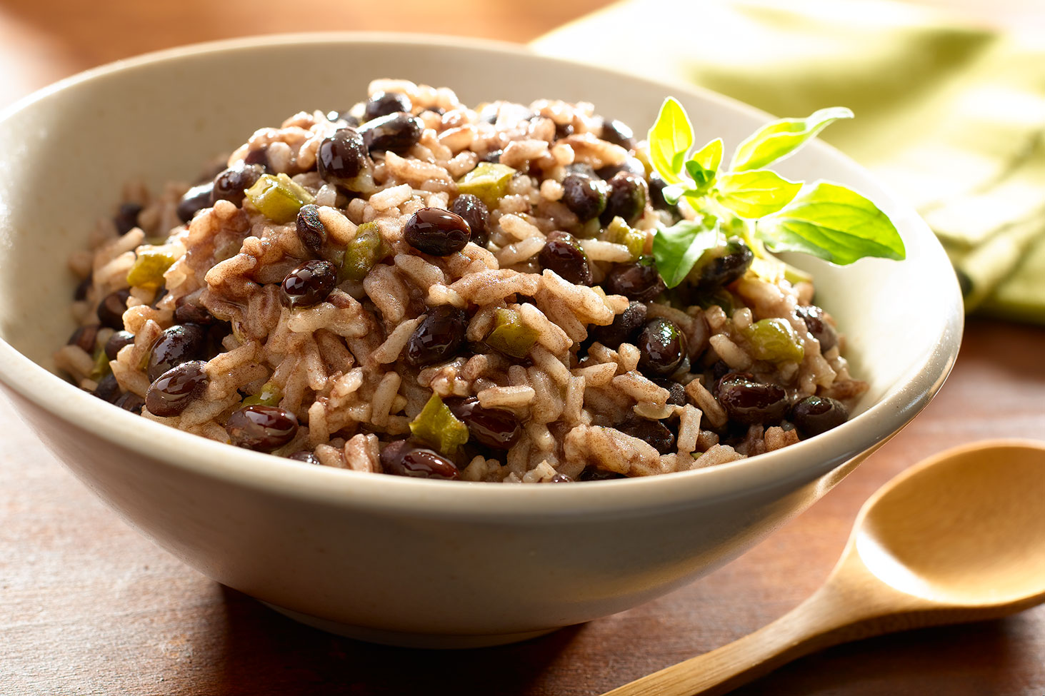 Moros y Cristianos - Black Beans and Rice