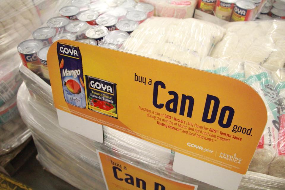 Goya donates 27,000 lbs of food to families in need throughout Georgia 