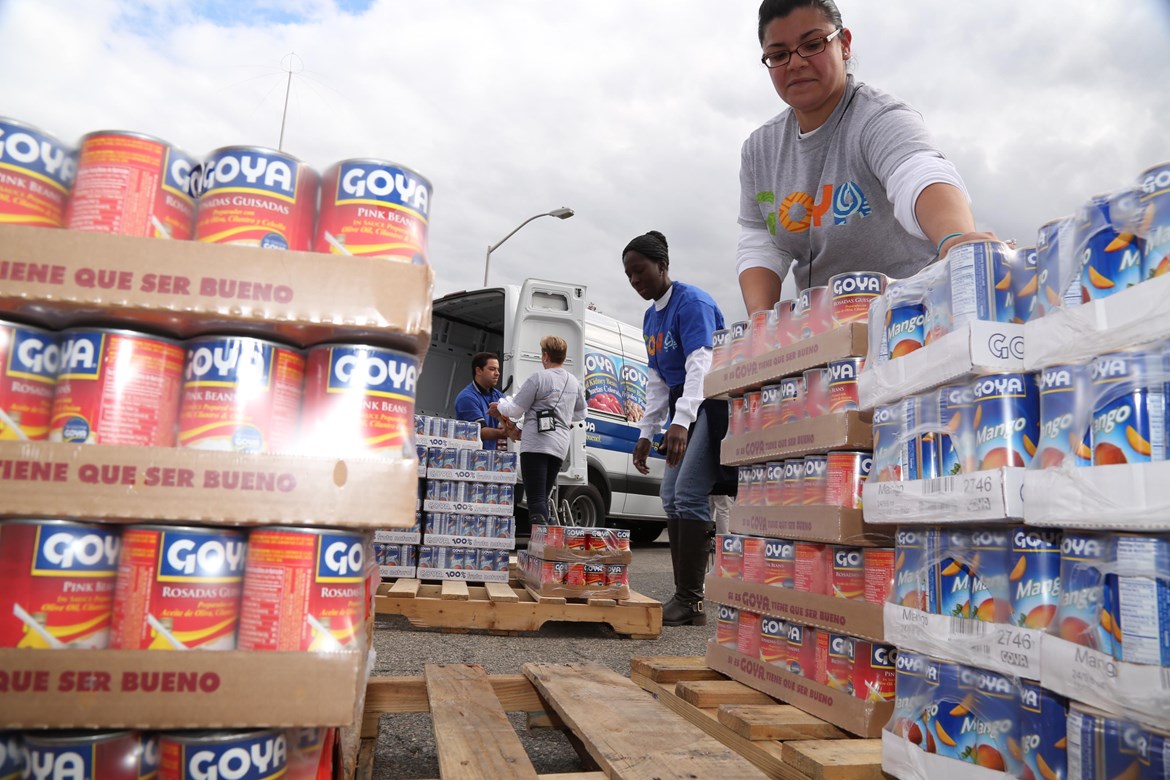 Press Release: GOYA GIVES INITIAL DONATION OF THREE TONS OF FOOD  TO VICTIMS OF THE VOLCANO IN GUATEMALA
