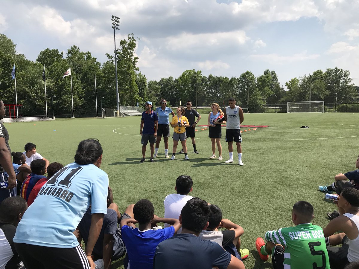 Goya launches first youth soccer clinic in NYC