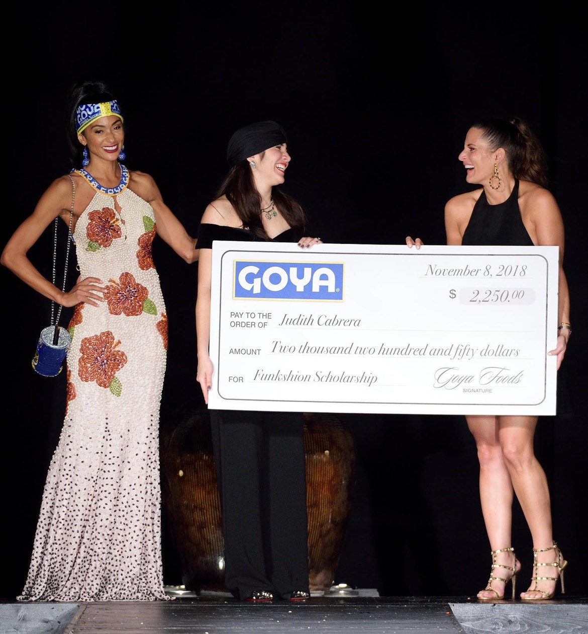 Press Release:  Goya Foods desafio a los estudiantes de Miami a crear diseños de alta moda con materiales no convencionales: productos Goya