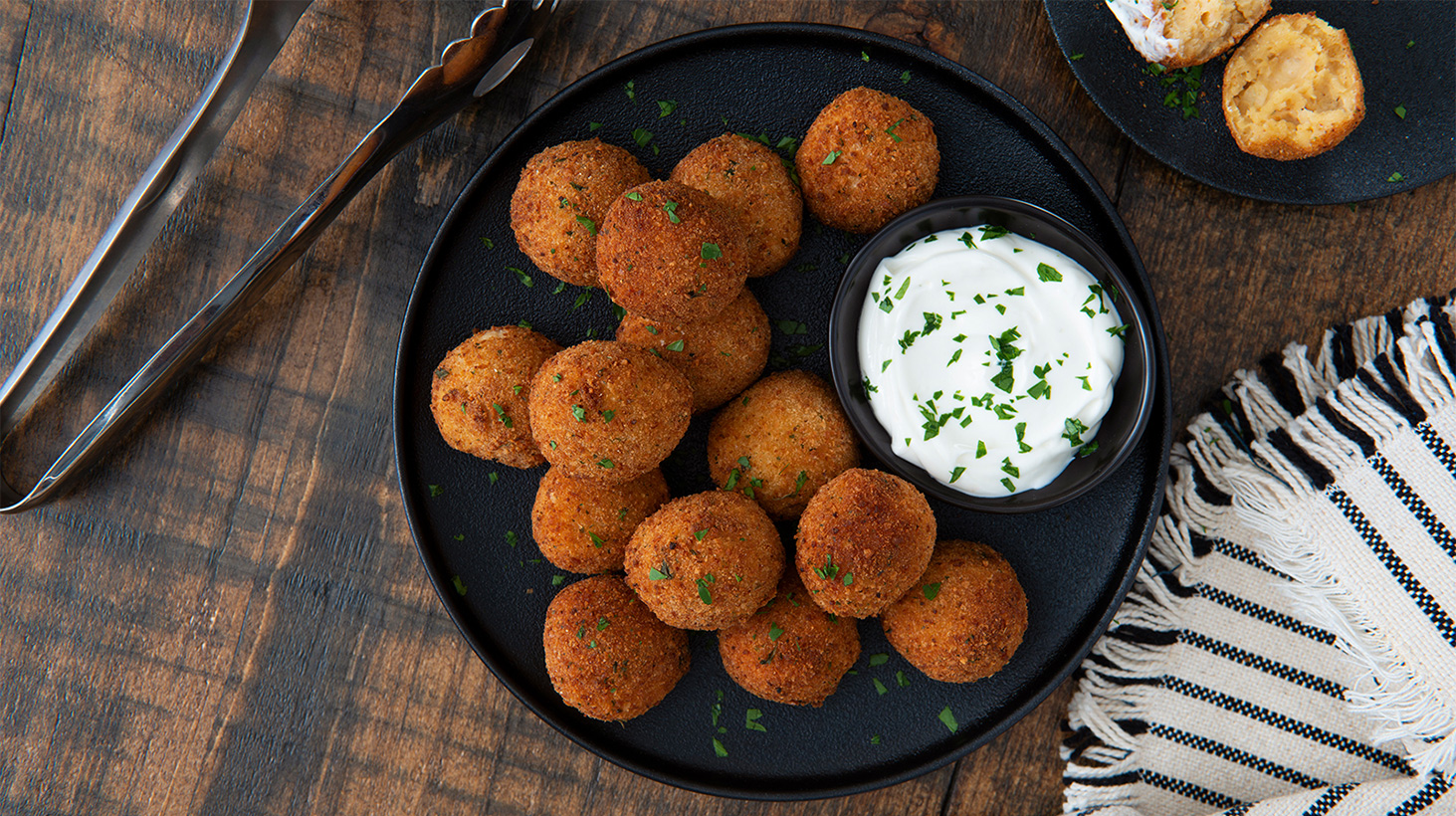 Chickpea and Manchego Croquettes