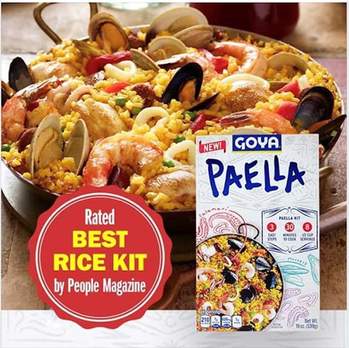 Press Release: GOYA BRINGS THE TASTES OF SPAIN TO U.S. DINNER TABLES  WITH THE LAUNCH OF ITS NEW GOYA PAELLA RICE KIT