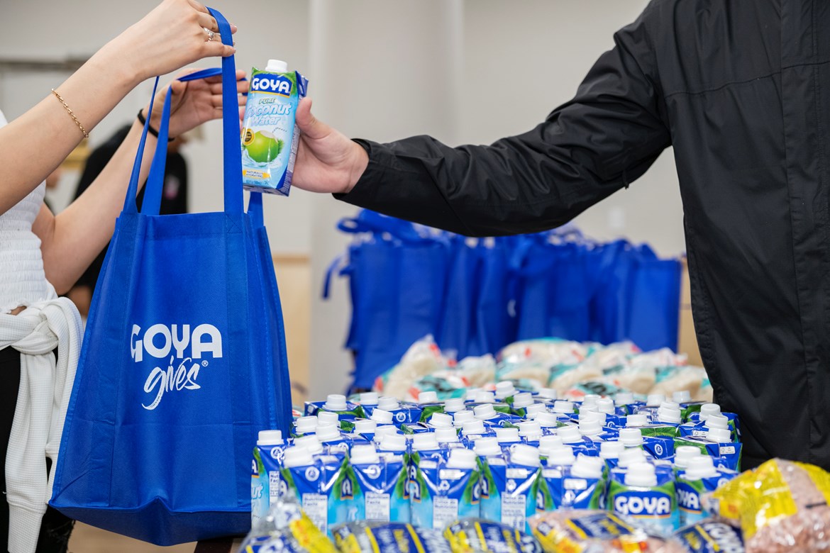 Press Release: GOYA FOODS MAKES INITIAL DONATION OF  OVER 200,000 POUNDS OF FOOD AND OVER 20,000 MASKS NATIONWIDE DURING COVID-19 PANDEMIC