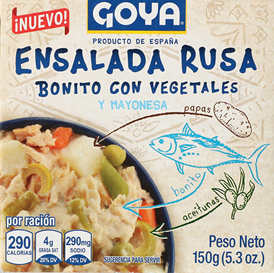 Ensalada Rusa – Bonito con Vegetales