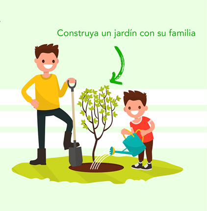 Build a garden with your family
