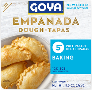 Empanada Dough-Puff Pastry for Baking