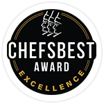 <span>Winner of the ChefsBest<sup>®</sup> Excellence Award for overall quality.</span>
