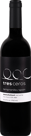 Tres Ceros Dealcoholized Red Wine - Tempranillo