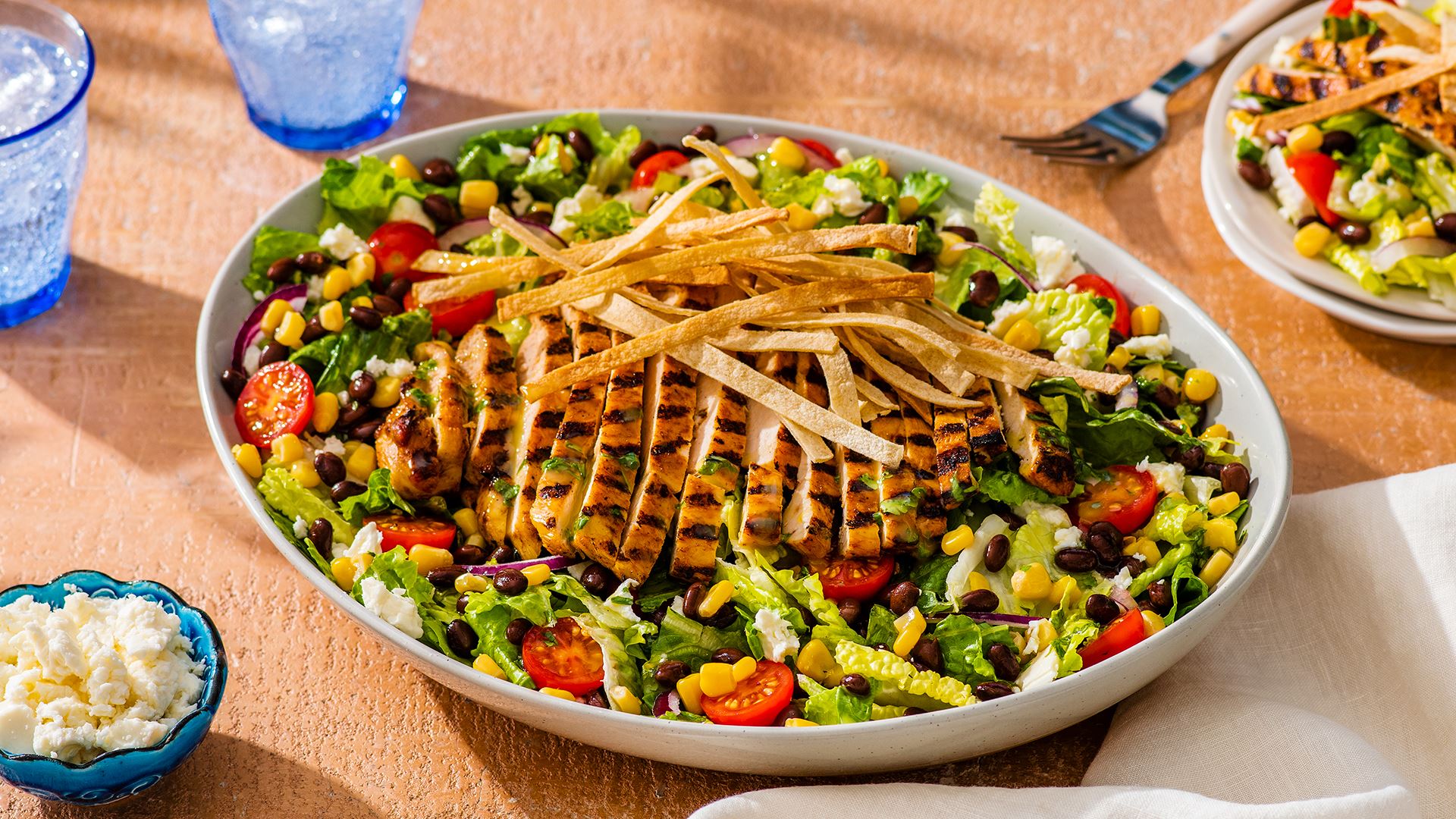 MyPlate Grilled Chicken Taco Salad