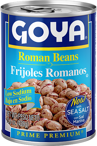 Low Sodium Roman Beans 