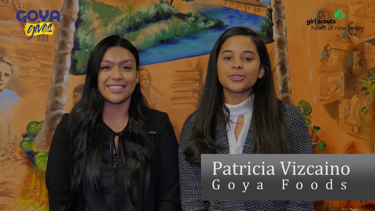 Goya Gives Goya & Girl Scouts de New Jersey lanzan el programa de Cocina Goya