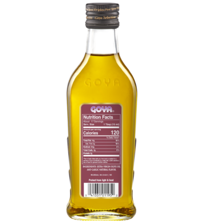 Overflow 1195_Garlic Extra Virgin Olive Oil_Back