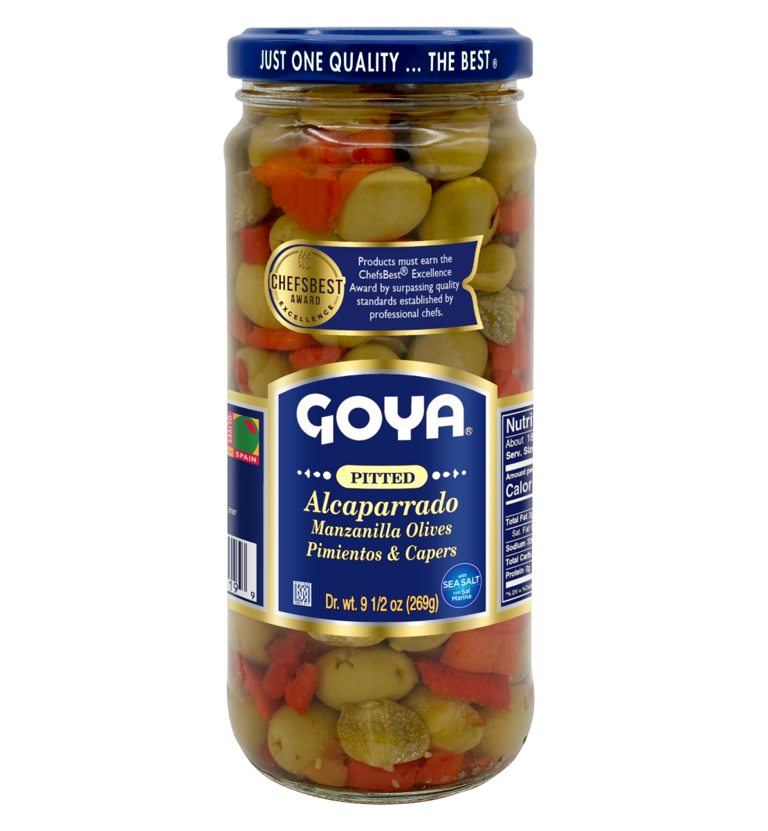 Overflow 1419_Pitted-Alcaparrado-Manzanilla-Olives_Front