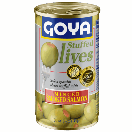 Stuffed Olives with Minced Smoked Salmon_Front