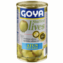 Olives Stuffed with Minced Tuna