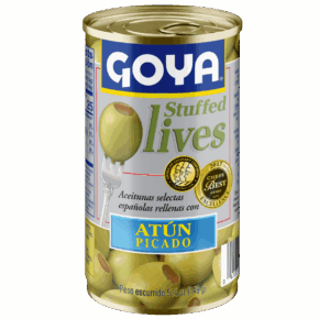 Olives Stuffed with Minced Tuna