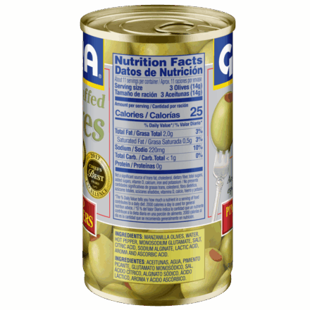 Overflow Stuffed Olives with Minced Hot Peppers_Right