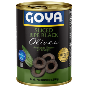 Aceitunas Negras en Rodajas