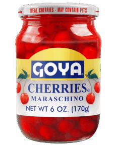 Cherries Maraschino 6 OZ_Front