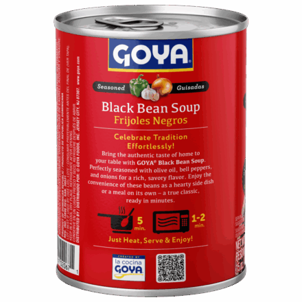 Overflow Guisadas Black Bean Soup 15 OZ_Back