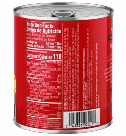 Overflow Guisadas Black Bean Soup 29 OZ_Side