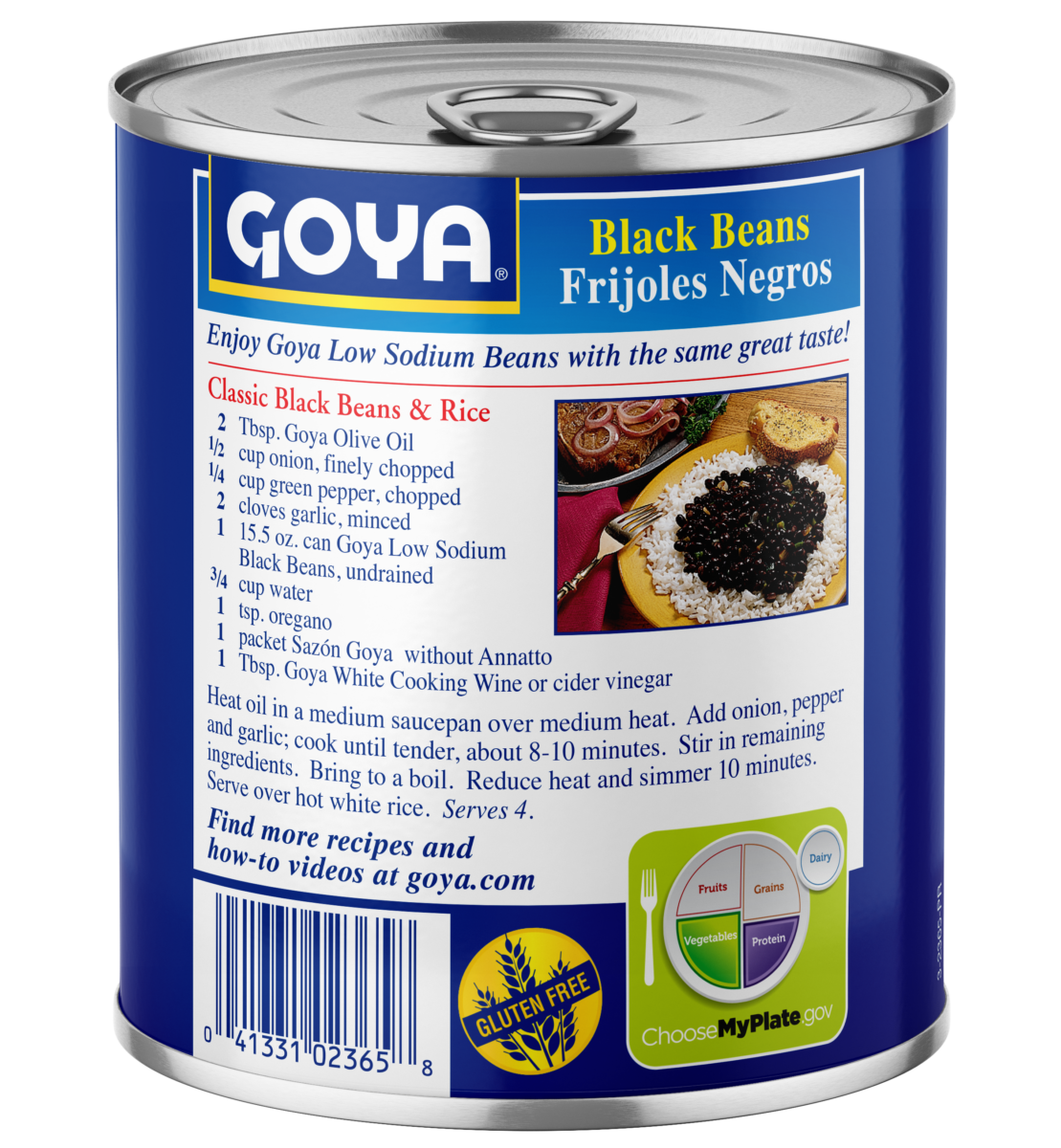 Overflow 2365_LowSodiumBlackBeans_29oz_Back