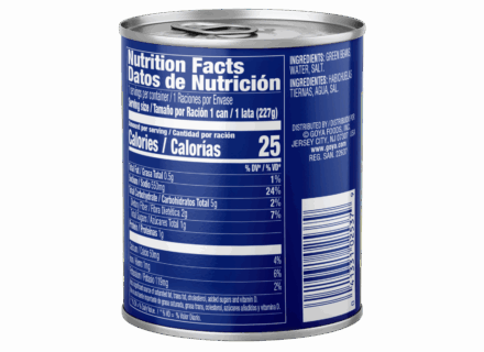 Overflow Cut Green Beans 8 OZ_Side