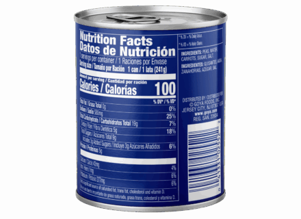 Overflow Peas & Carrots 8.5 OZ_Side