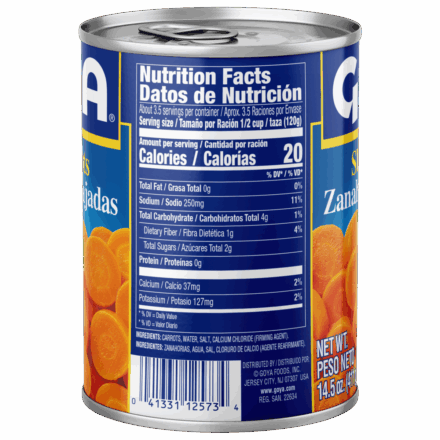 Overflow Sliced Carrots 14.5 OZ_Side