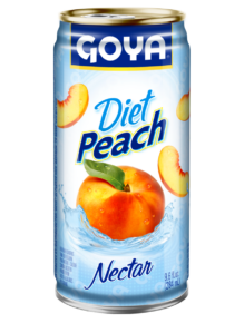 diet peach nectar front