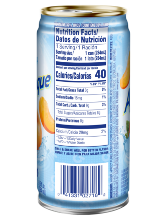 Overflow diet apricot nectar back